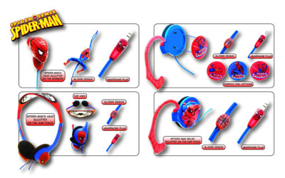 Spider-Man Headphones Spider-Man Headphones