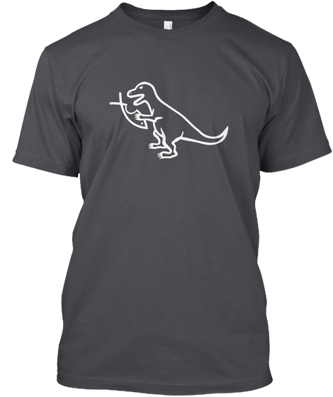 T-Rex Eating Fish T-Shirt
