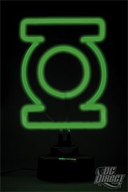 Green Lantern Mini-Neon Sign