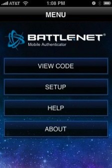 Battle.Net Mobile Authenticator for iPhone/iPod Touch