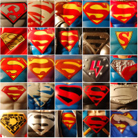 Superman Symbols from Action Figures