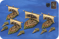 Uncharted Seas - Orc Raider Fleet