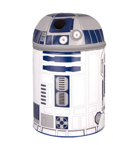 Picture of lunch box shaped like R2D2