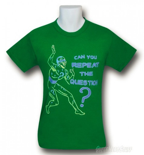 Riddler: Can You Repeat the Question? T-Shirt