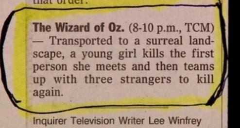 Wizard of Oz Synopsis