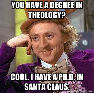 Degree In Theology?