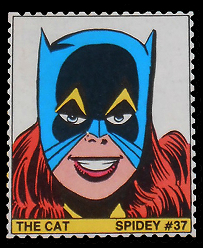 Spidey Stamp: The Cat