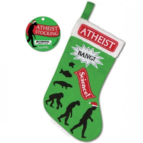 Atheist Christmas Stocking