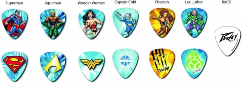 DC Heroes Guitar Picks
