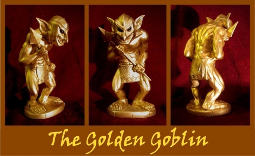 Golden Goblin Prop