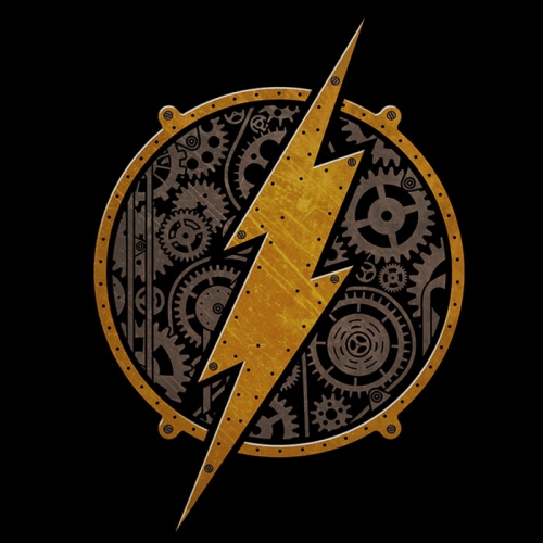 Steampunk Flash Logo T-Shirt