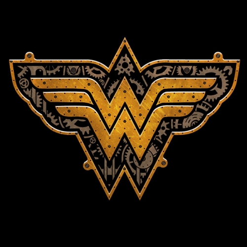 Steampunk Wonder Woman Logo T-shirt