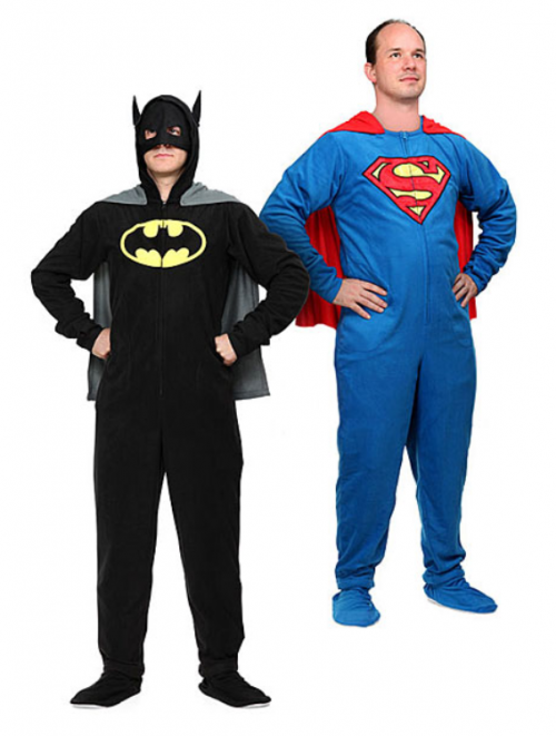 Batman/Superman Adult Pajamas