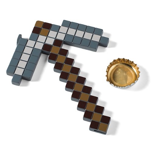 Minecraft Pickaxe Bottle Opener