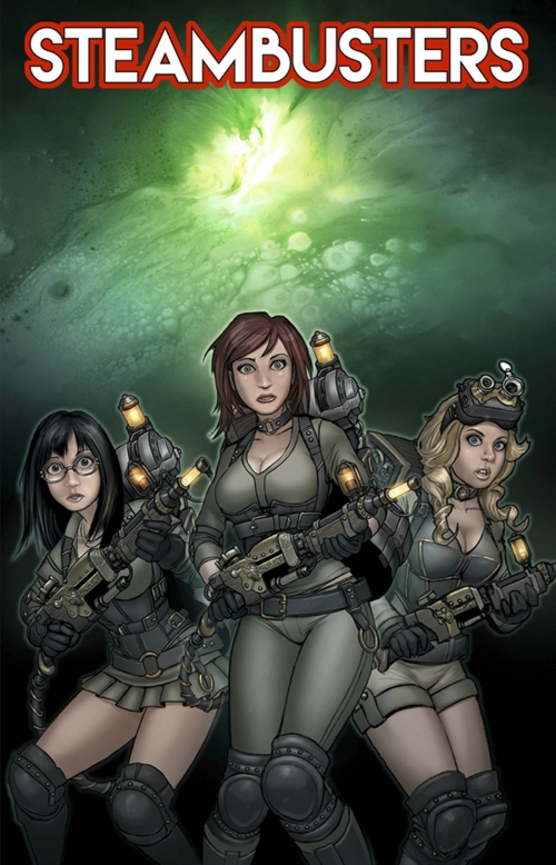 Steambusters Comic Book Cover