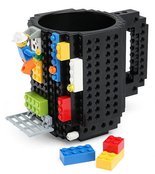 Build-On Brick Mug