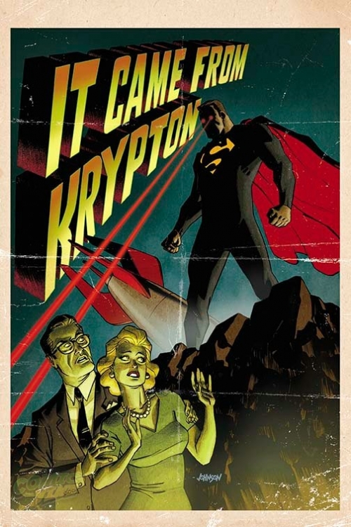 Action #45 Monster Variant Cover - It Came From Krypton!