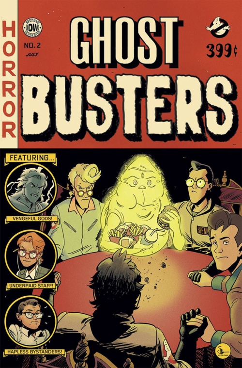 Ghostbusters: Get Real - EC Comics Cover
