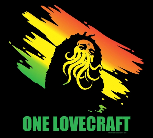 One Lovecraft T-shirt from Offworld Designs