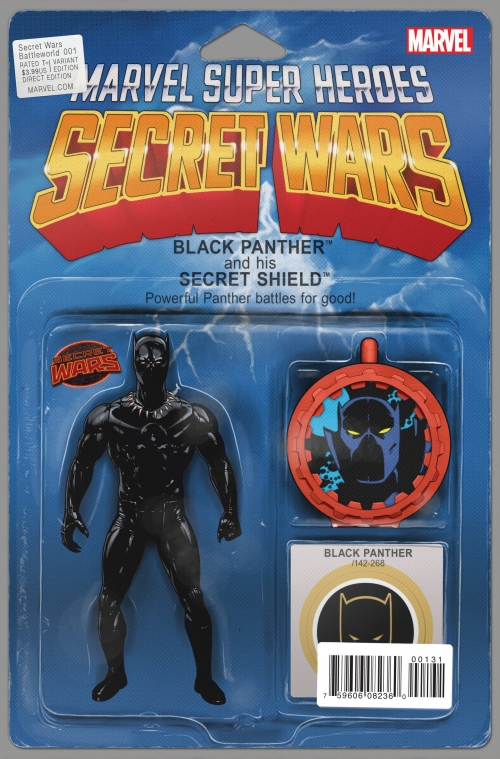 Black Panther - Secret Wars Variant Action Figure Cover