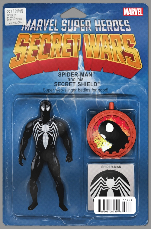 Spider-Man - Secret Wars Variant Action Figure Cover