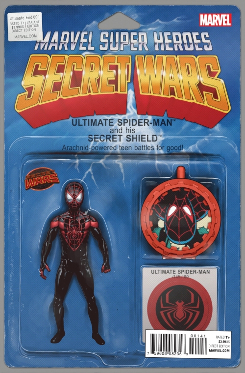 Ultimate Spider-Man - Secret Wars Variant Action Figure Cover