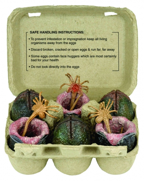 Alien Xenomorph Egg Carton - Interior