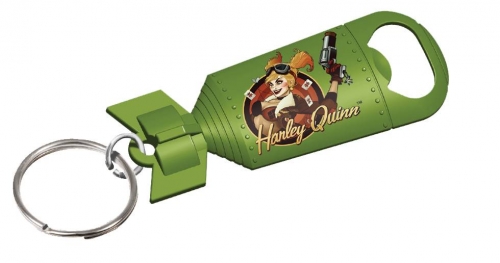 DC Bombshells Keychain Bottle Openers - Harley Quinn