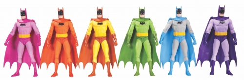 Rainbow Batman Action Figures