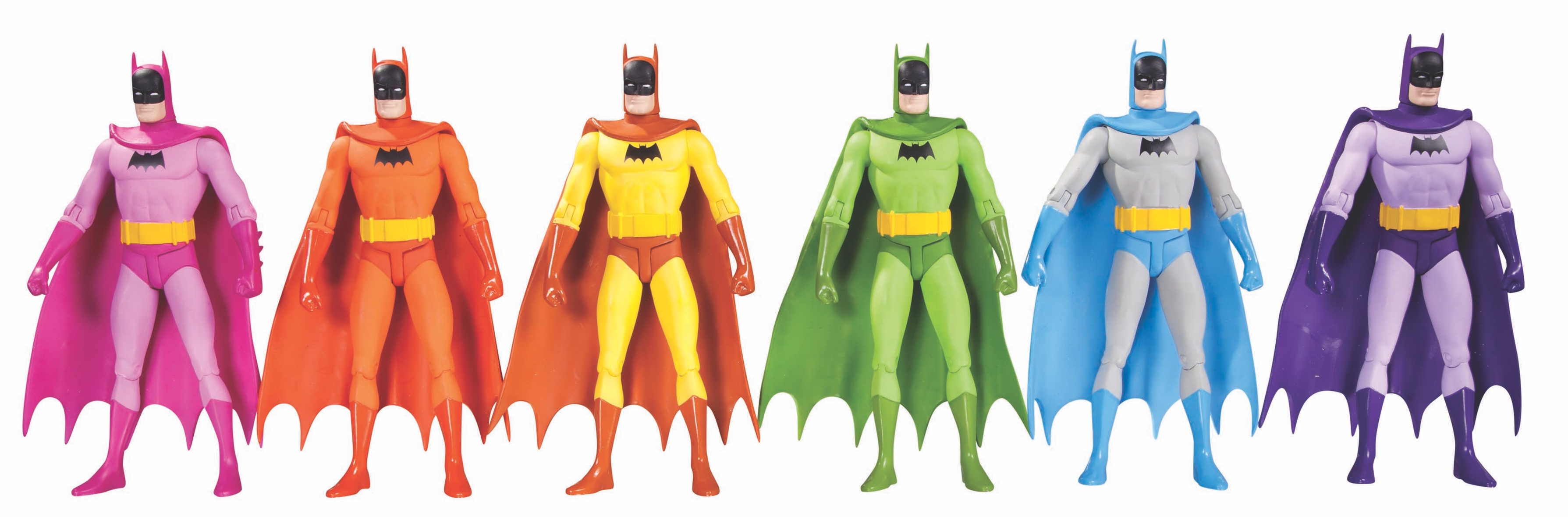 DC Collectibles Rainbow Batman Action Figures – 