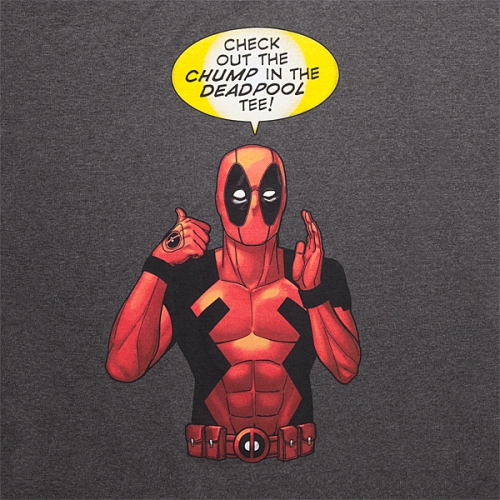 Check Out the Chump in the Deadpool T-shirt