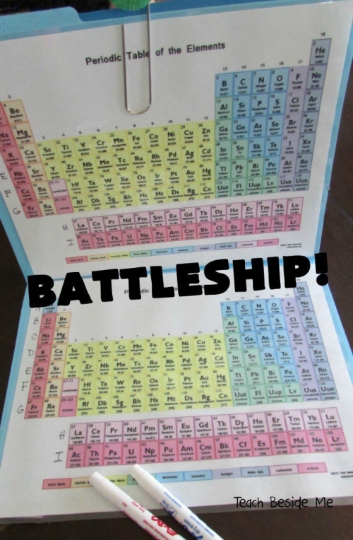 Periodic Table Battleship