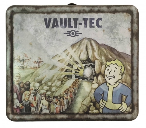 Vault-Tec Tin Tote - Weathered Version