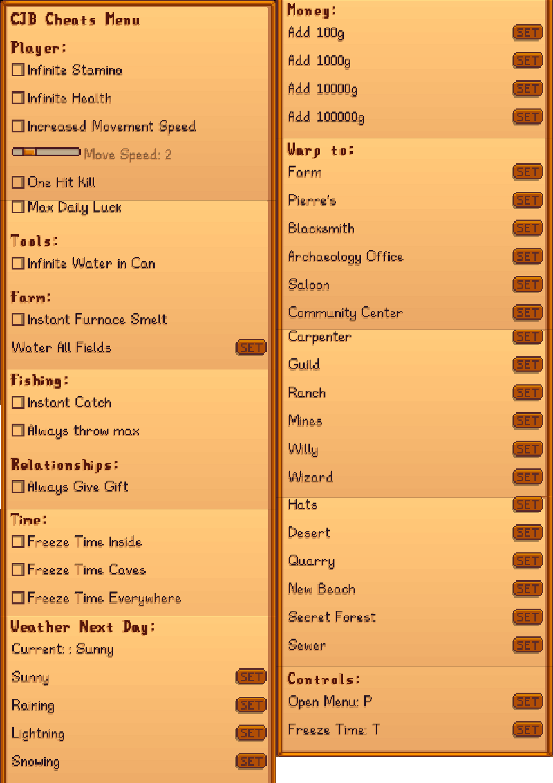 cjb cheats menu android