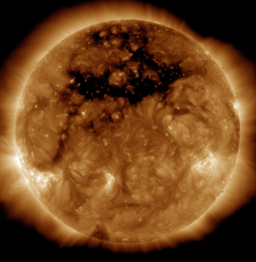 October 2015 - Coronal Hole in the Sun