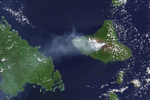 Ambrym Volcano on Vanuatu