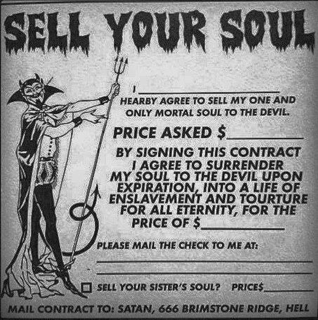 Sell Your Soul Brian Carnell Com   Sell Your Soul 