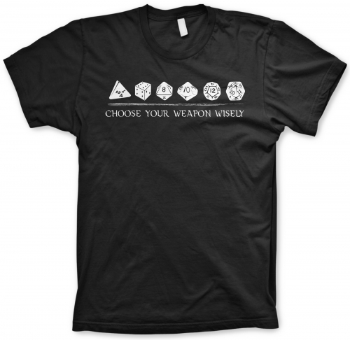 Choose Your Weapon Wisely T-Shirt