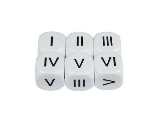 Roman Numeral Dice