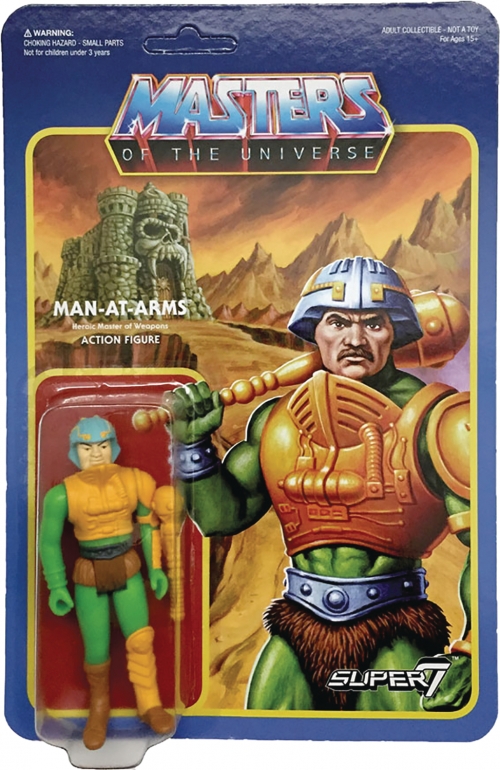 Super 7 Reaction Figures - Masters of the Universe - Man-At-Arms