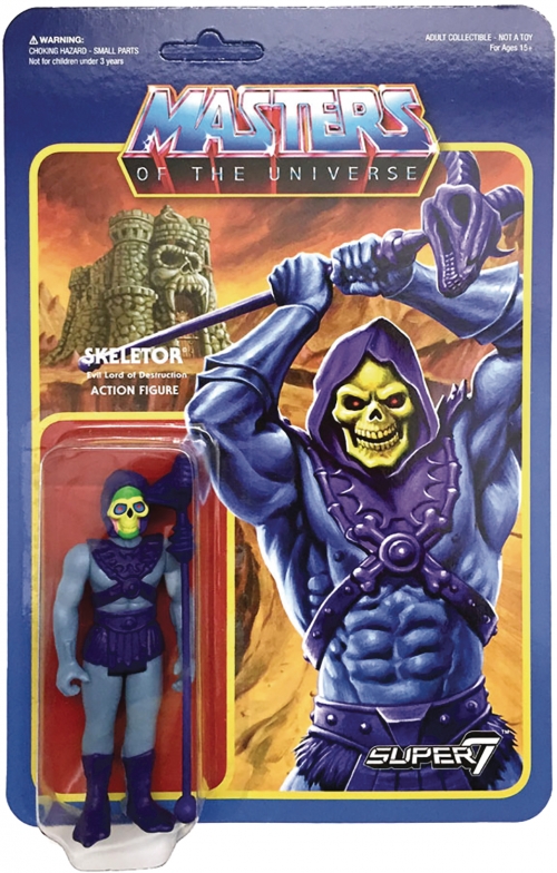 Super 7 Reaction Figures - Masters of the Universe - Skeletor