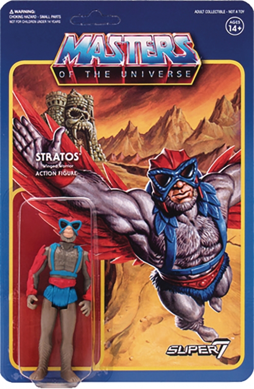 Super 7 Reaction Figures - Masters of the Universe - Stratos