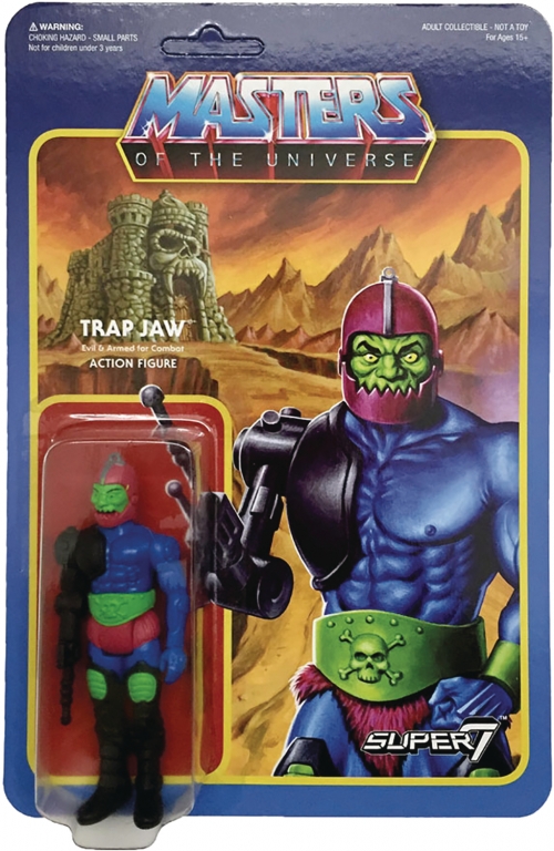 Super 7 Reaction Figures - Masters of the Universe - Trap Jaw