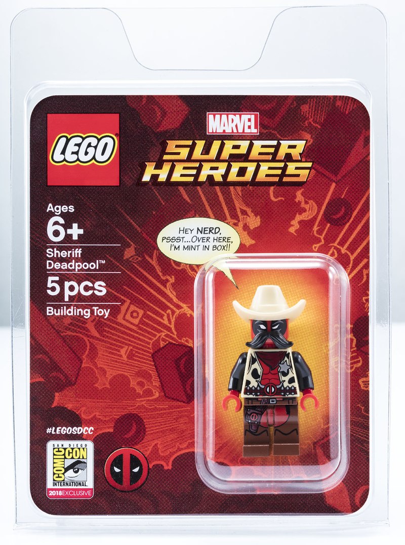 lego cowboy deadpool