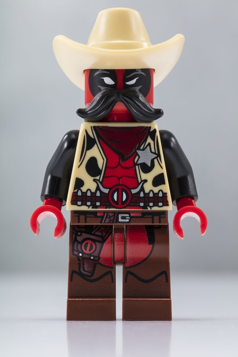 lego cowboy deadpool