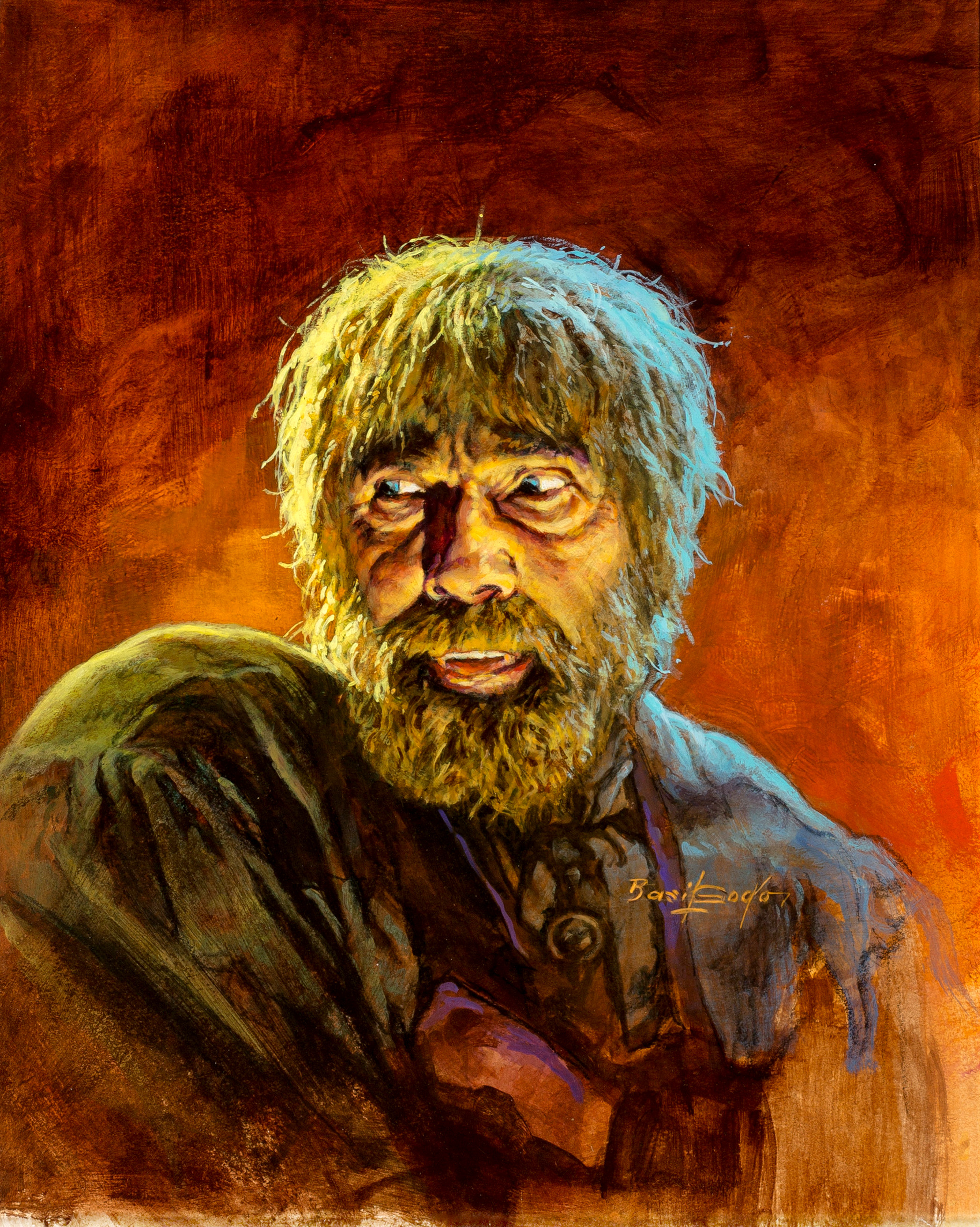 Bela Lugosi as Ygor, Portrait by Basil Gogos