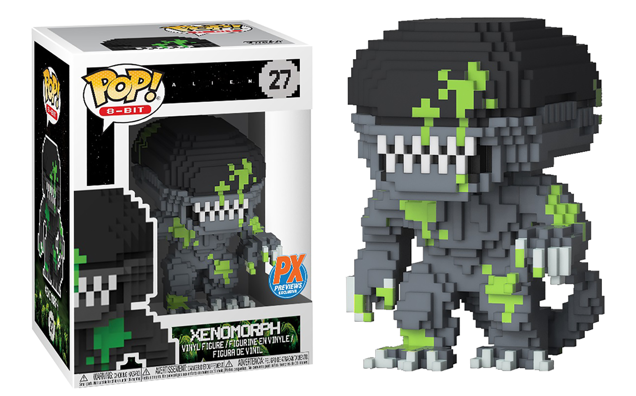 Funko Pop! - 8-Bit Xenomorph (Blood Spattered Variant)