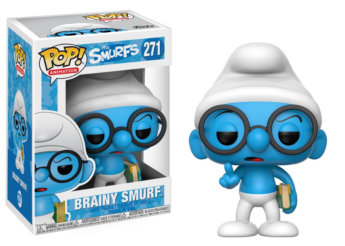 Funko Pop! Smurfs - Brainy Smurf