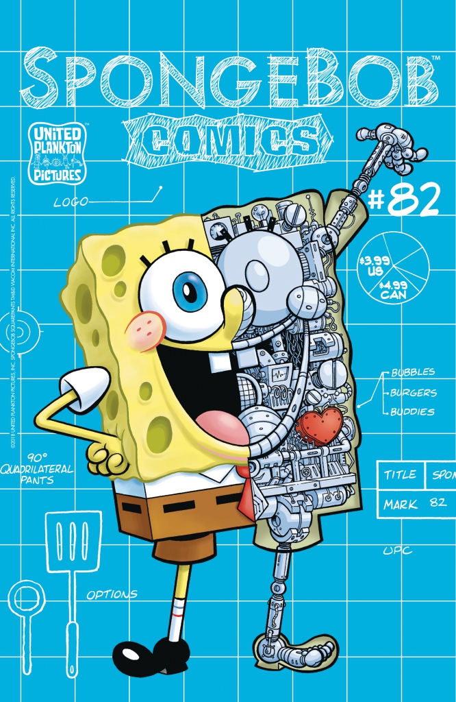 SpongeBob Comics #82 Cover