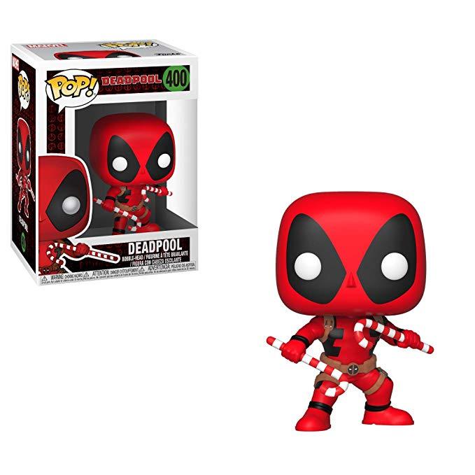 Funko Pop Deadpool with Candy Canes